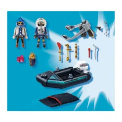 Playmobil City Action Policía Mochila Propulsora Detención del Ladrón de Arte 70782