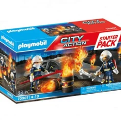 Playmobil City Action Starter Pack Simulacro de Incendio 70907