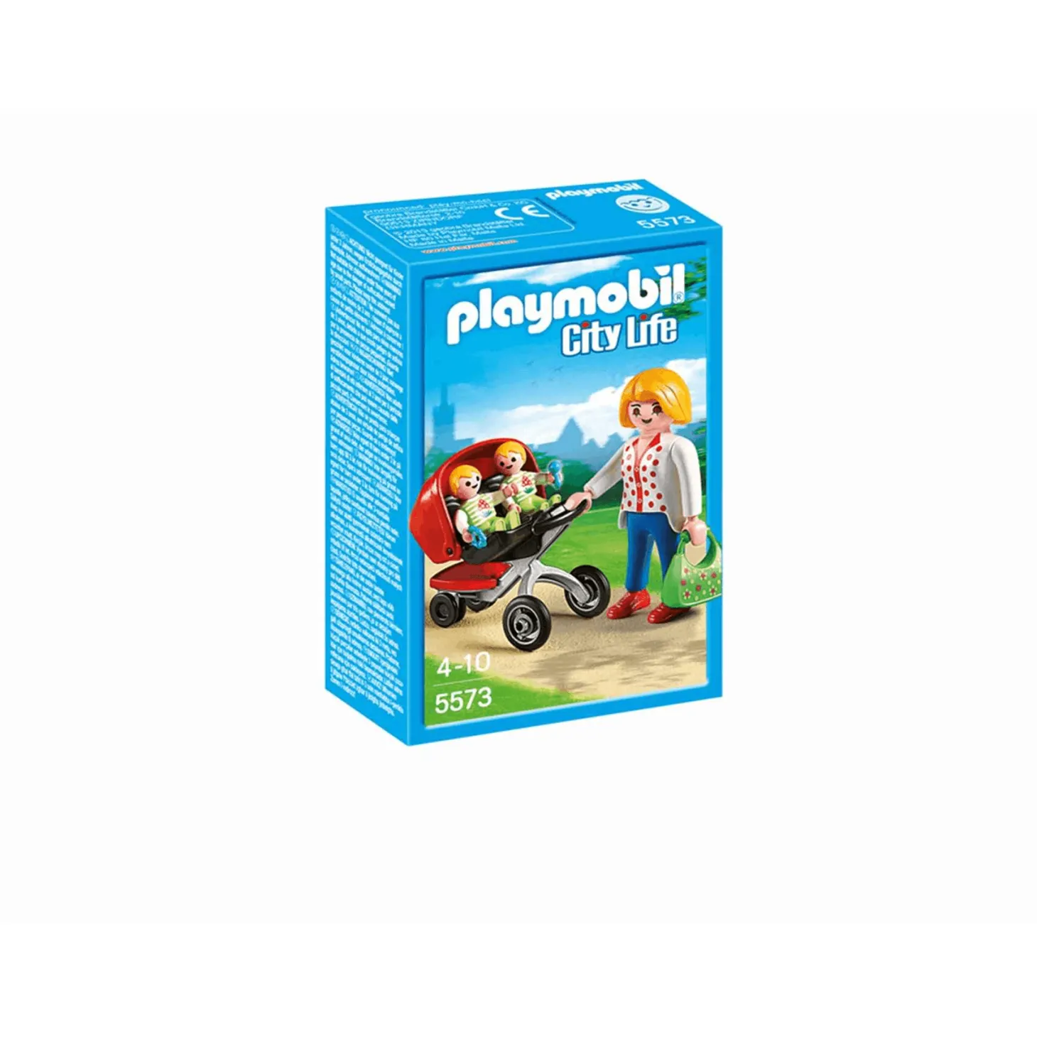 Playmobil City Life Mama Con Carrito De Gemelos 5573