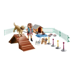 Playmobil City Life Set de Regalo Entrenadora de Perros 70676