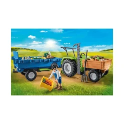 Playmobil Country Tractor con remolque 71249