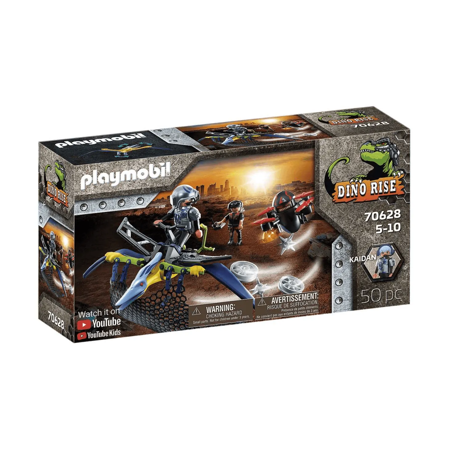 Playmobil Dino Rise Pteranodon Ataque desde el aire 70628