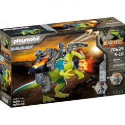 Playmobil Dino Rise Spinosaurus Doble Poder de Defensa 70625