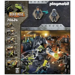 Playmobil Dino Rise T-Rex Batalla de los Gigantes 70624