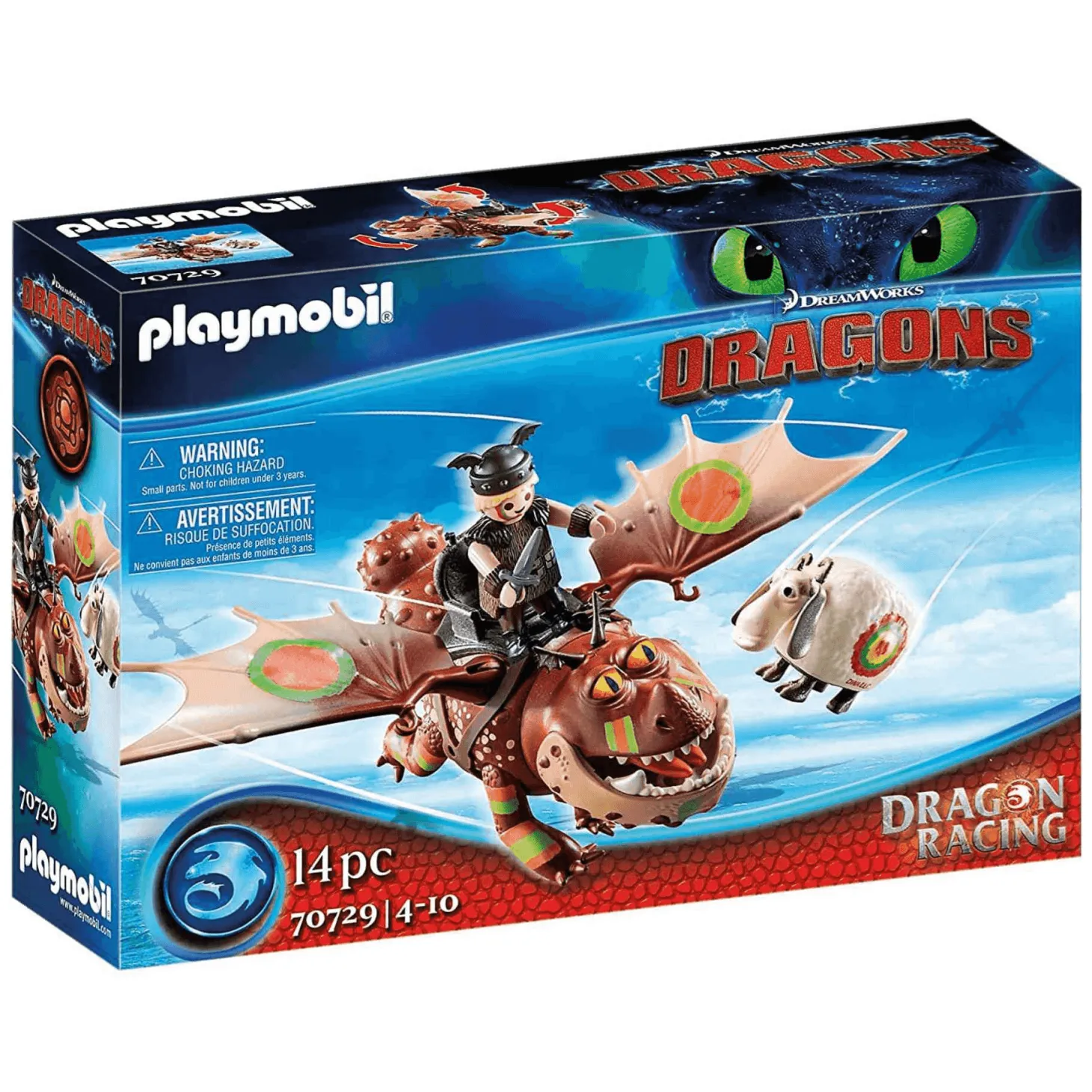 Playmobil Dragon Racing Barrilete y Patapez 70729