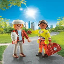 Playmobil Duo Pack Paramedico Paciente