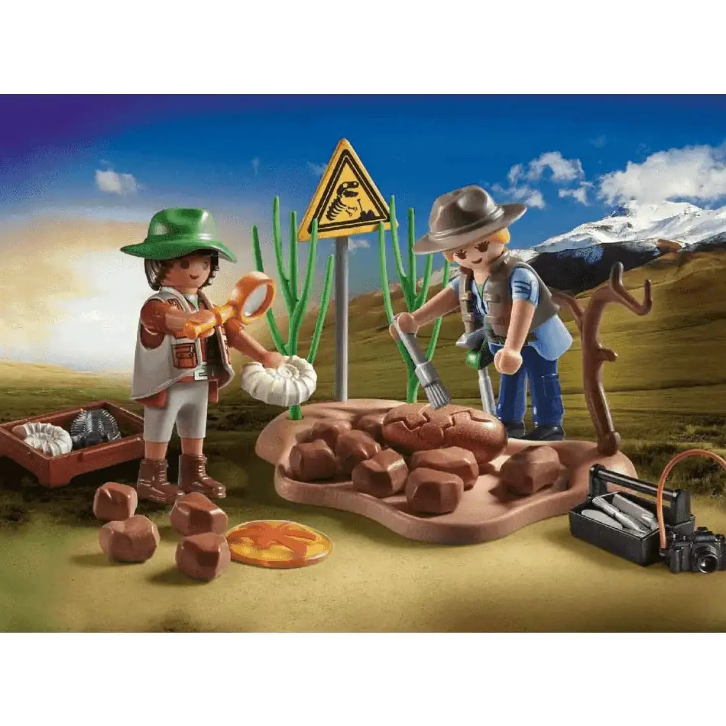 Playmobil Excavación paleontológica