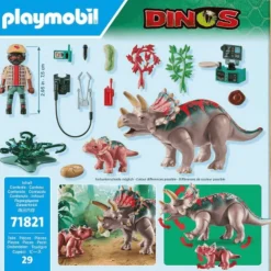 Playmobil Familia De Triceratops