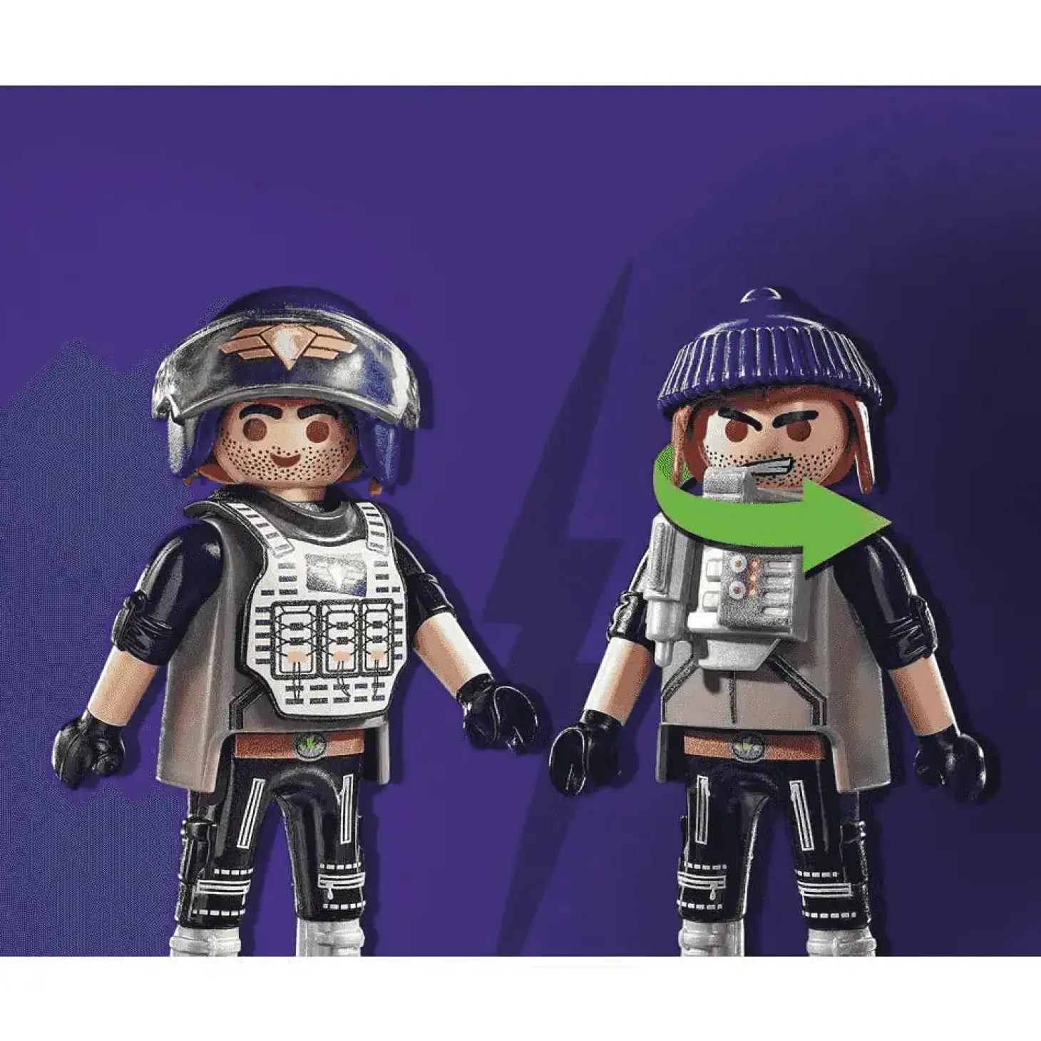 Playmobil Fuerzas Especiales - quad multiterreno