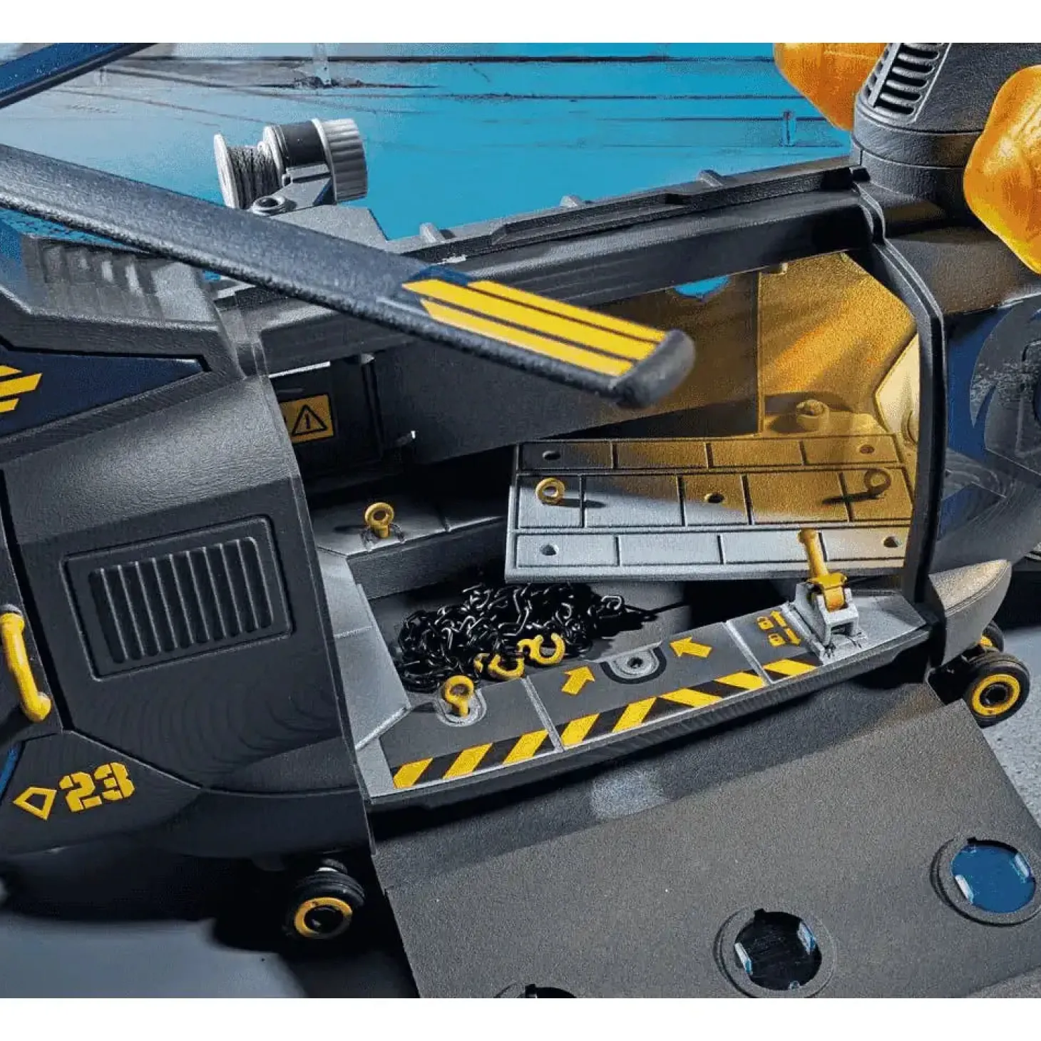 Playmobil Fuerzas Especiales - helicóptero banana