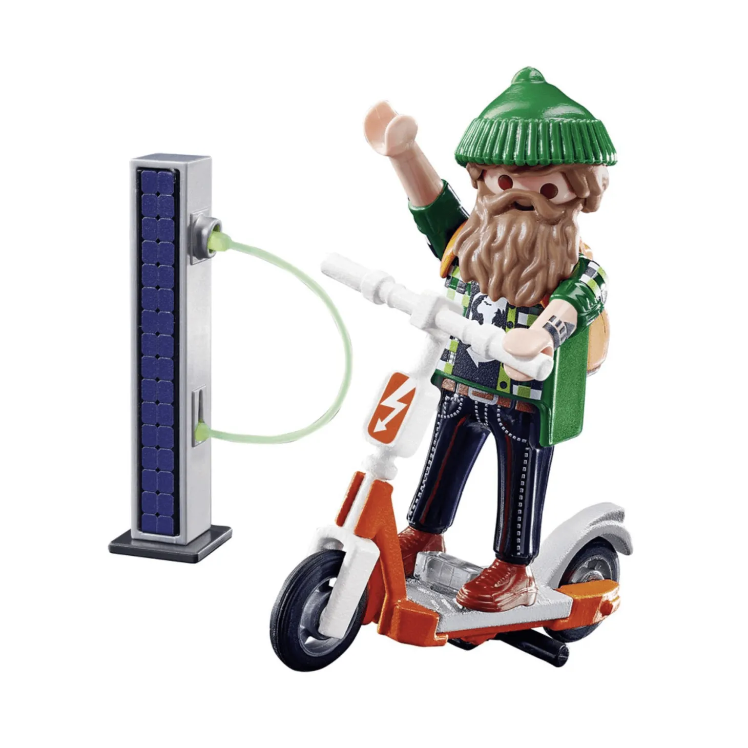 Playmobil Hipster con Escooter
