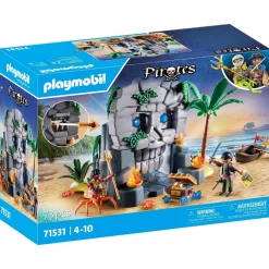 Playmobil Isla Calavera con Tesoro y Cañones