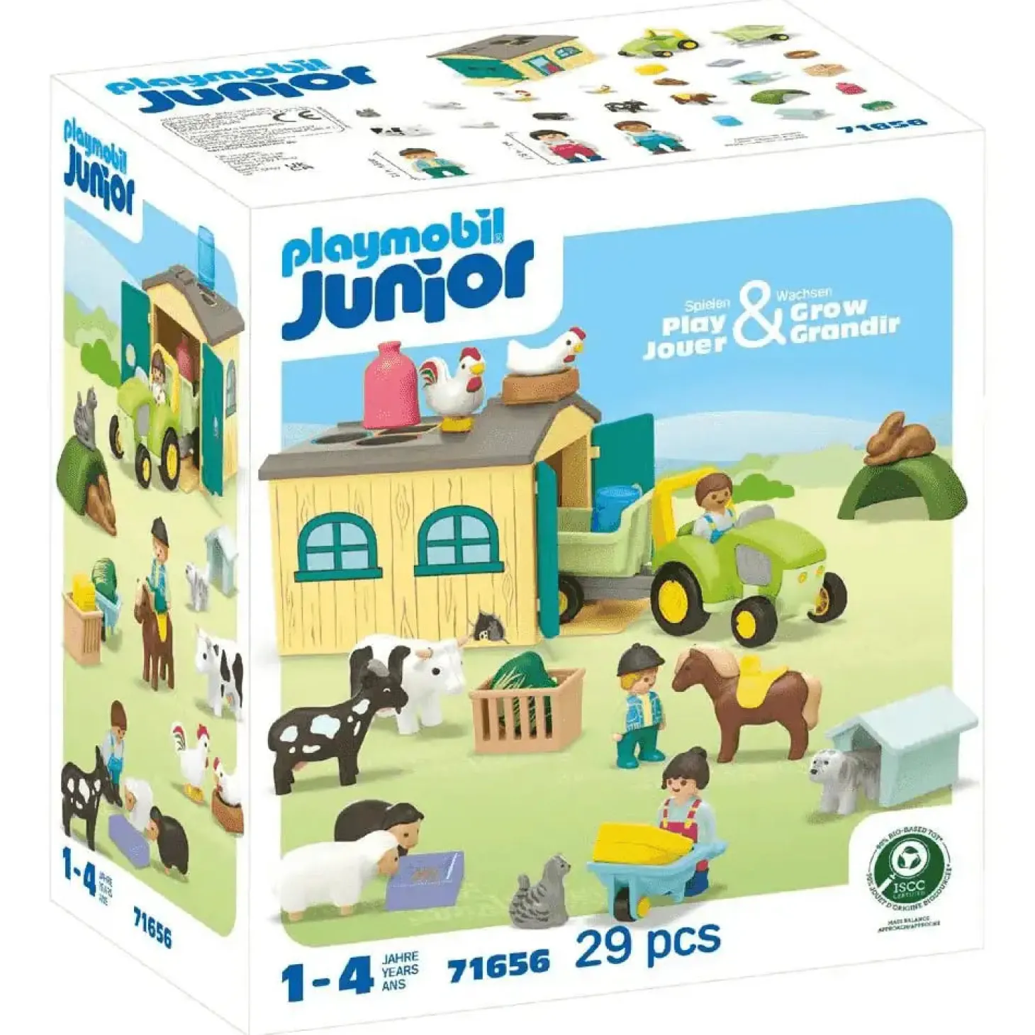 Playmobil Junior: aventura en la granja con tractor