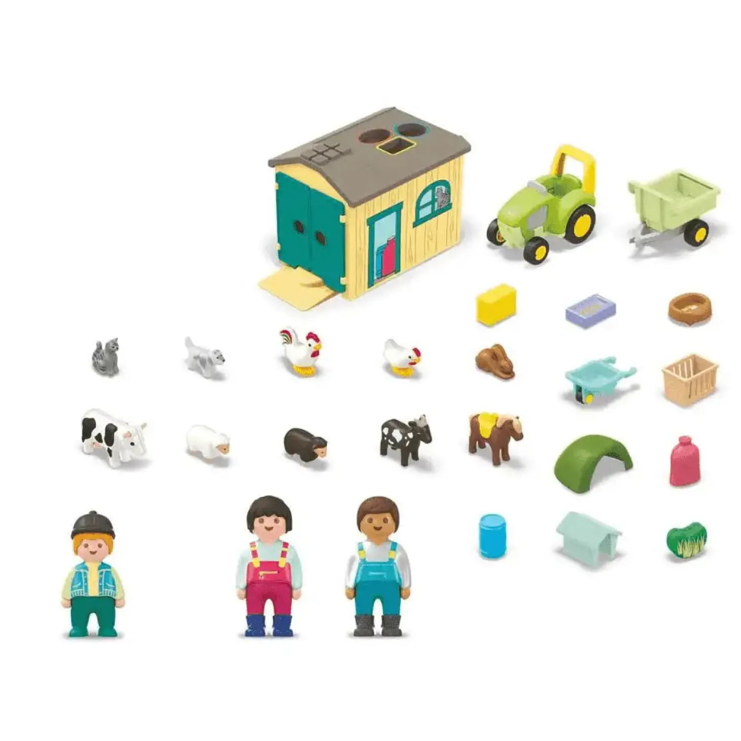 Playmobil Junior: aventura en la granja con tractor