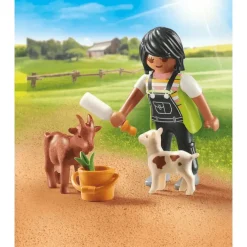 Playmobil Mujer con cabras