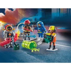 Playmobil My figures: bomberos