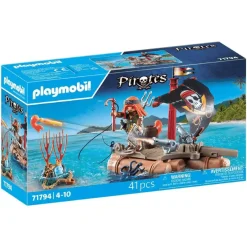 Playmobil Pirates Bote pirata con tesoro
