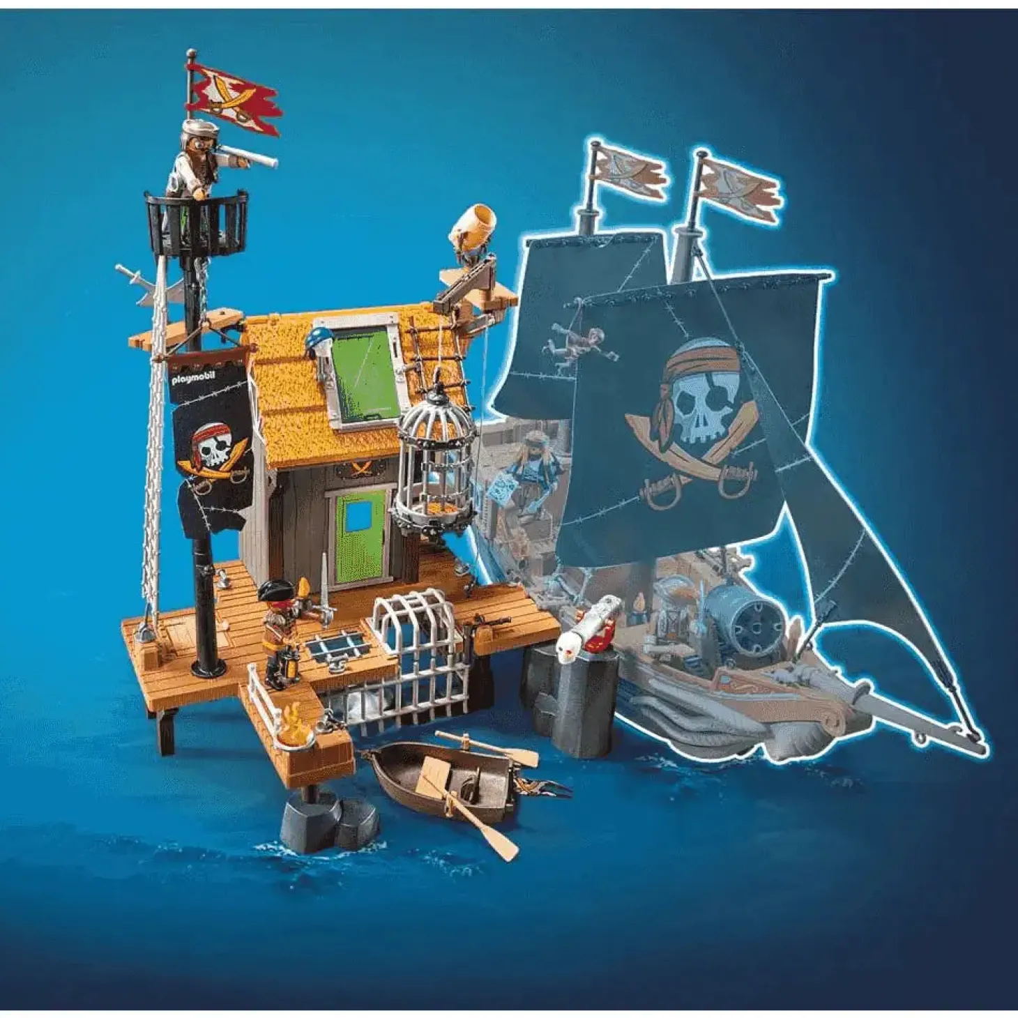 Playmobil Pirates Puerto pirata