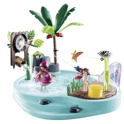 Playmobil Piscina Divertida con rociador de agua
