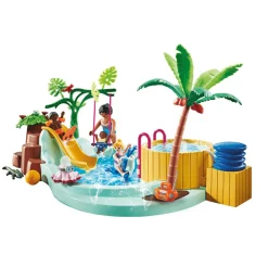 Playmobil Piscina infantil con jacuzzi