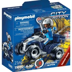 Playmobil Policía - Speed quad