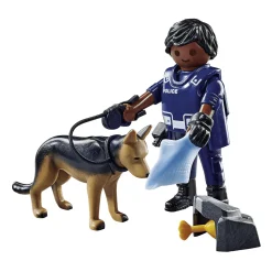 Playmobil Policía con Perro
