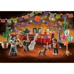Playmobil Set Día de los Muertos con Figuras y Accesorios
