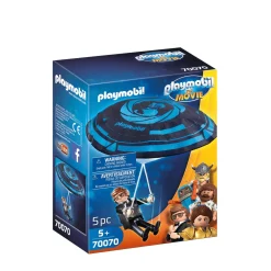 Playmobil The Movie Rex Dasher Con Paracaidas