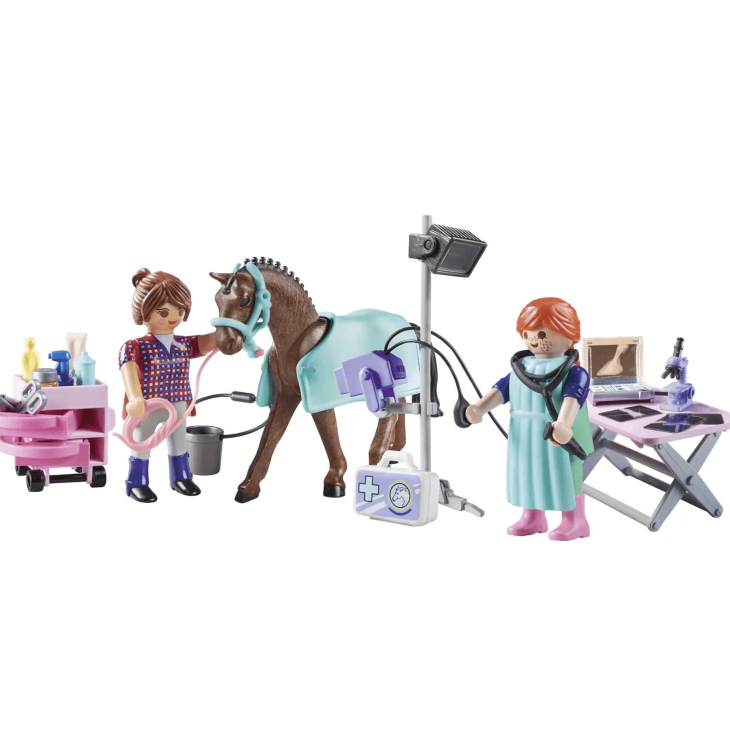 Playmobil Veterinaria de Caballos