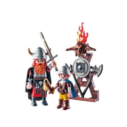 Playmobil Vikingos con Escudo