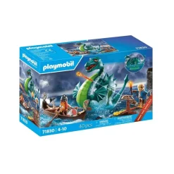 Playmobil Vikingos con monstruo marino