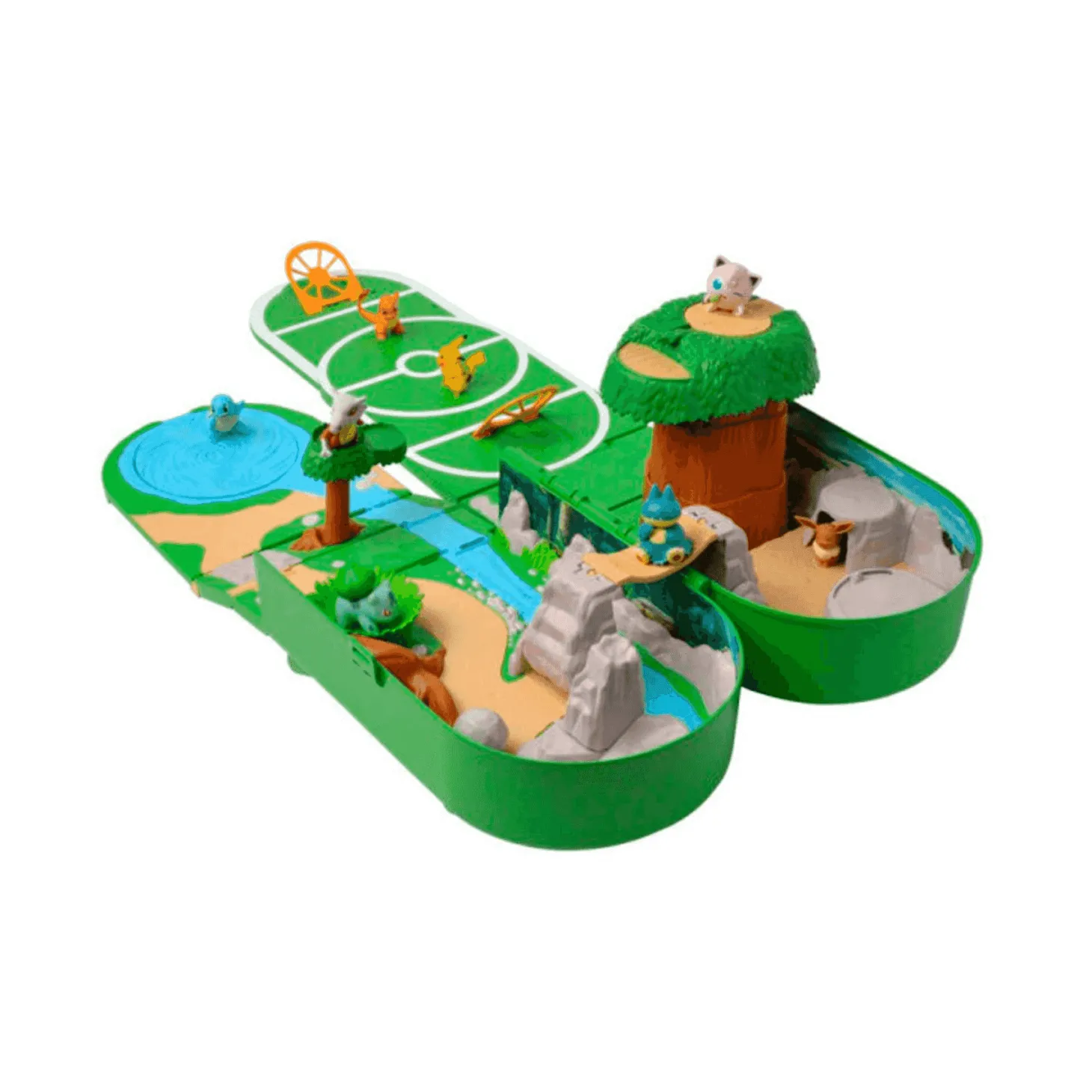 Playset Tranformable Mundo Pokemon