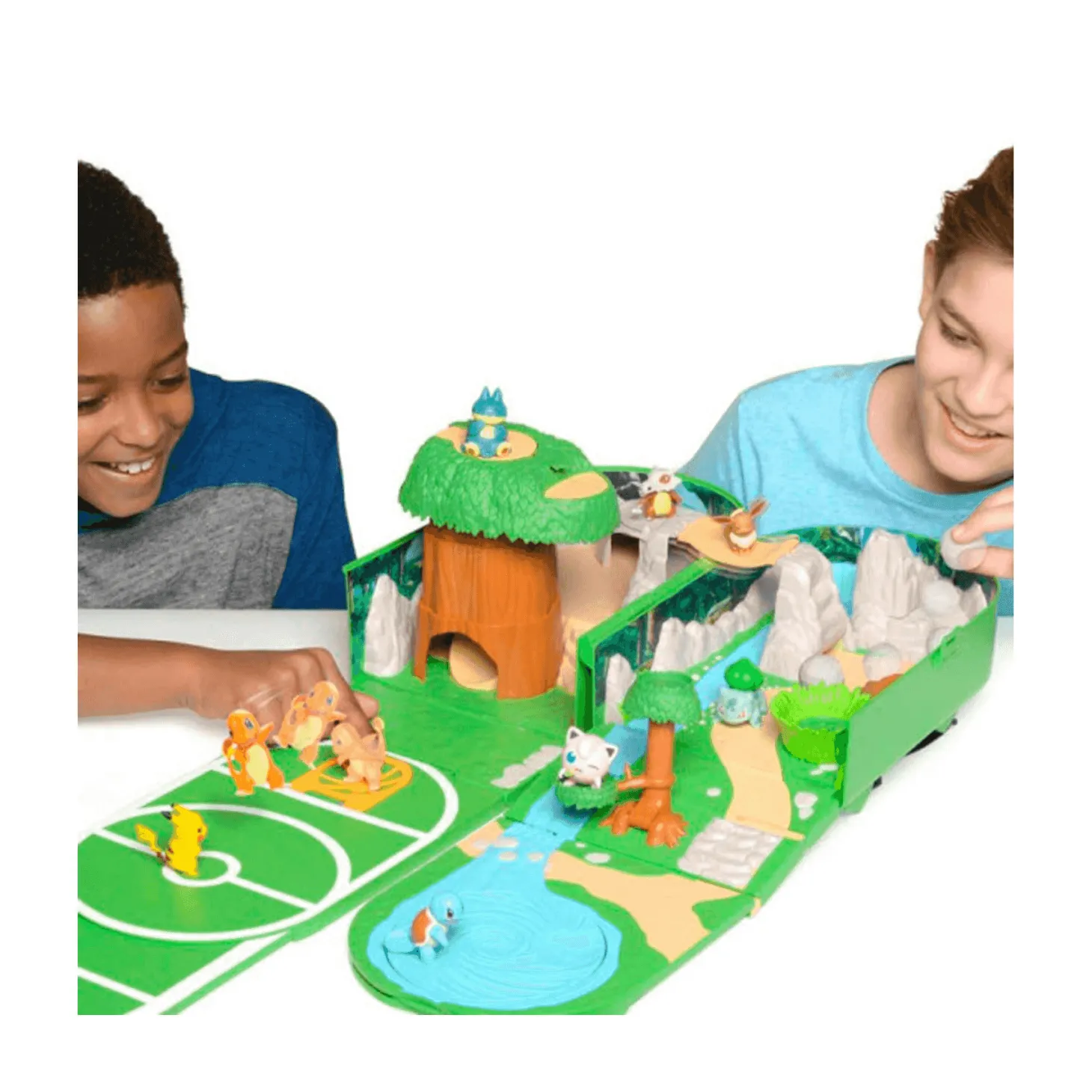 Playset Tranformable Mundo Pokemon