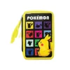 Plumier 3 Pisos Pokémon Negro Amarillo