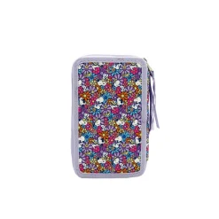 Plumier 3 Pisos Snoopy Malva Multicolor