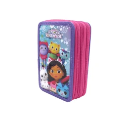 Plumier Triple La Casa de Muñecas Gabby