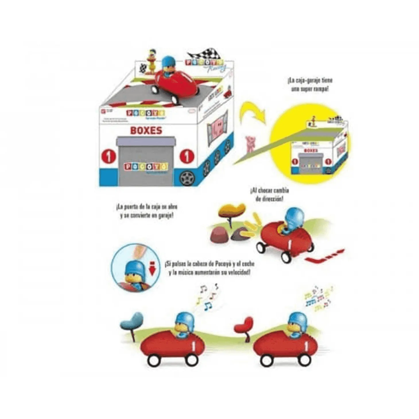 Pocoyo Coche de Carreras