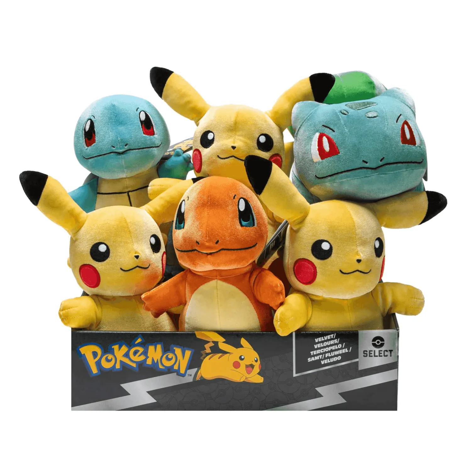 Pokemon Peluche Terciopelo DX 21Cm Surtido