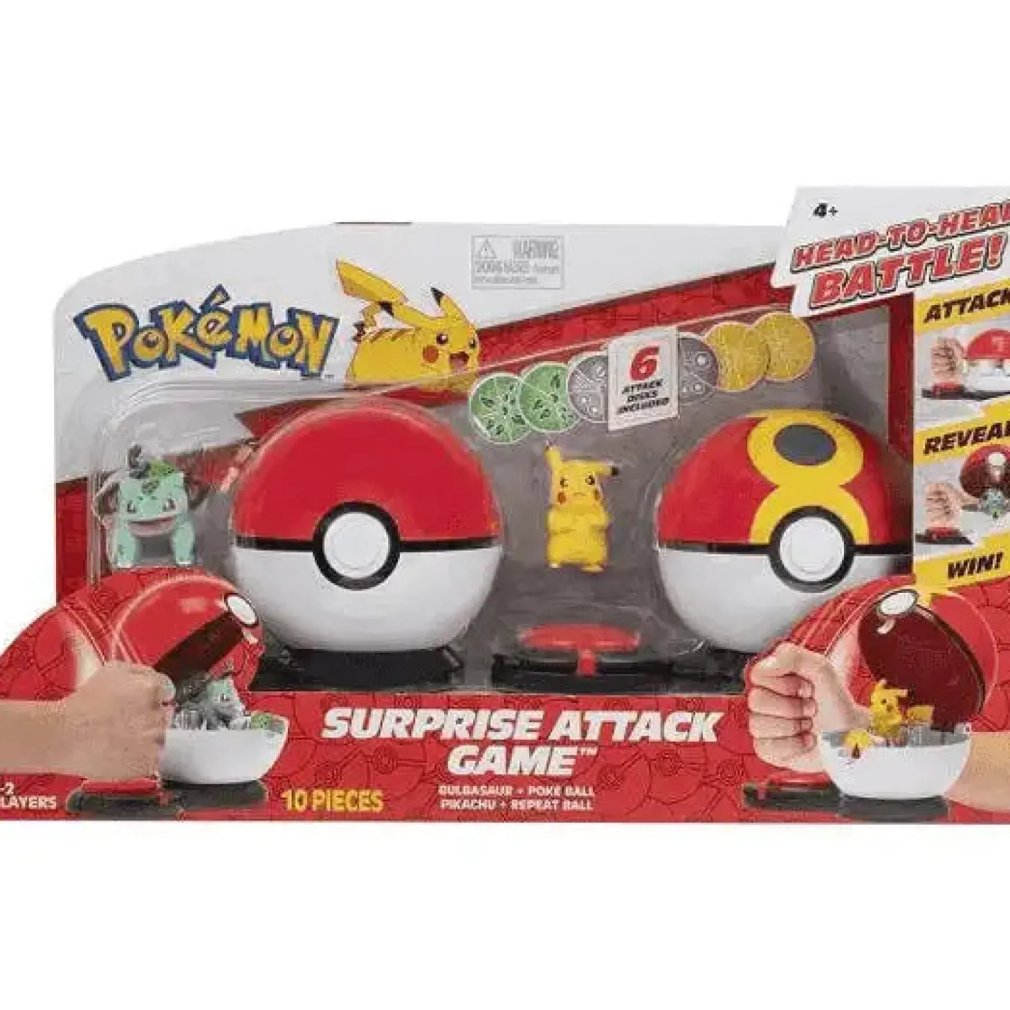 Pokémon Surprise Attack Game – Duelo Pokémon con PokéBalls