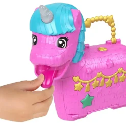 POLLY POLSTOCK PARTILANDIA DE UNICORNIOS Conjunto de juego - Juguete de Polly Pocket