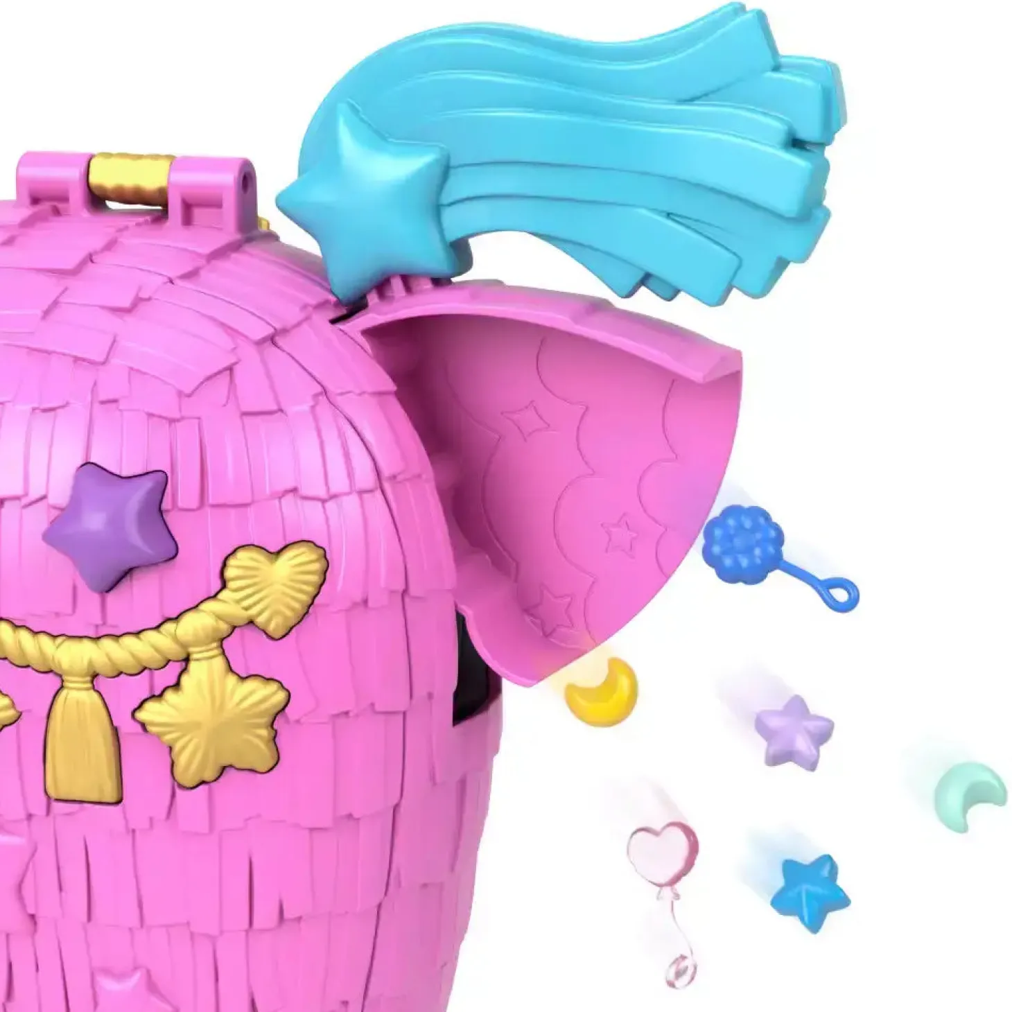 POLLY POLSTOCK PARTILANDIA DE UNICORNIOS Conjunto de juego - Juguete de Polly Pocket
