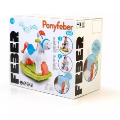 Ponyfeber 2 en 1 – Correpasillos y balancín con sonido