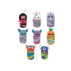 Portatodo Extensible Súper Divertido Mitama Silicona Resistente y Colores Surtidos