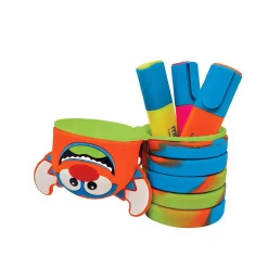 Portatodo Extensible Súper Divertido Mitama Silicona Resistente y Colores Surtidos