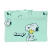 Portatodo Grande con Dos Cremalleras Snoopy Groovy