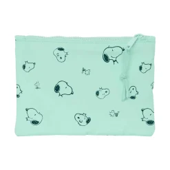 Portatodo Grande con Dos Cremalleras Snoopy Groovy