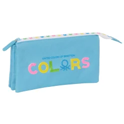 Portatodo Triple Spring de Benetton - Organiza tu Material Escolar