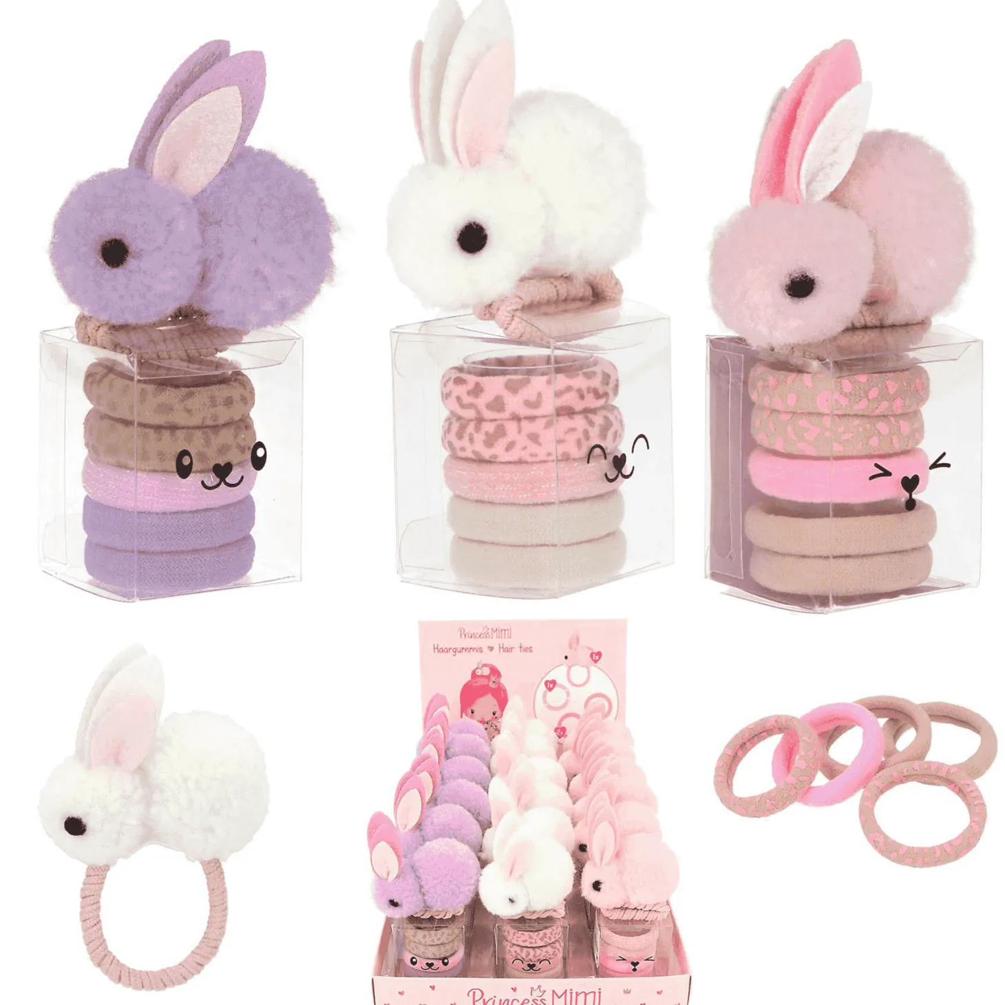 Princess Mimi Set De Gomas Del Pelo Diferentes Modelos