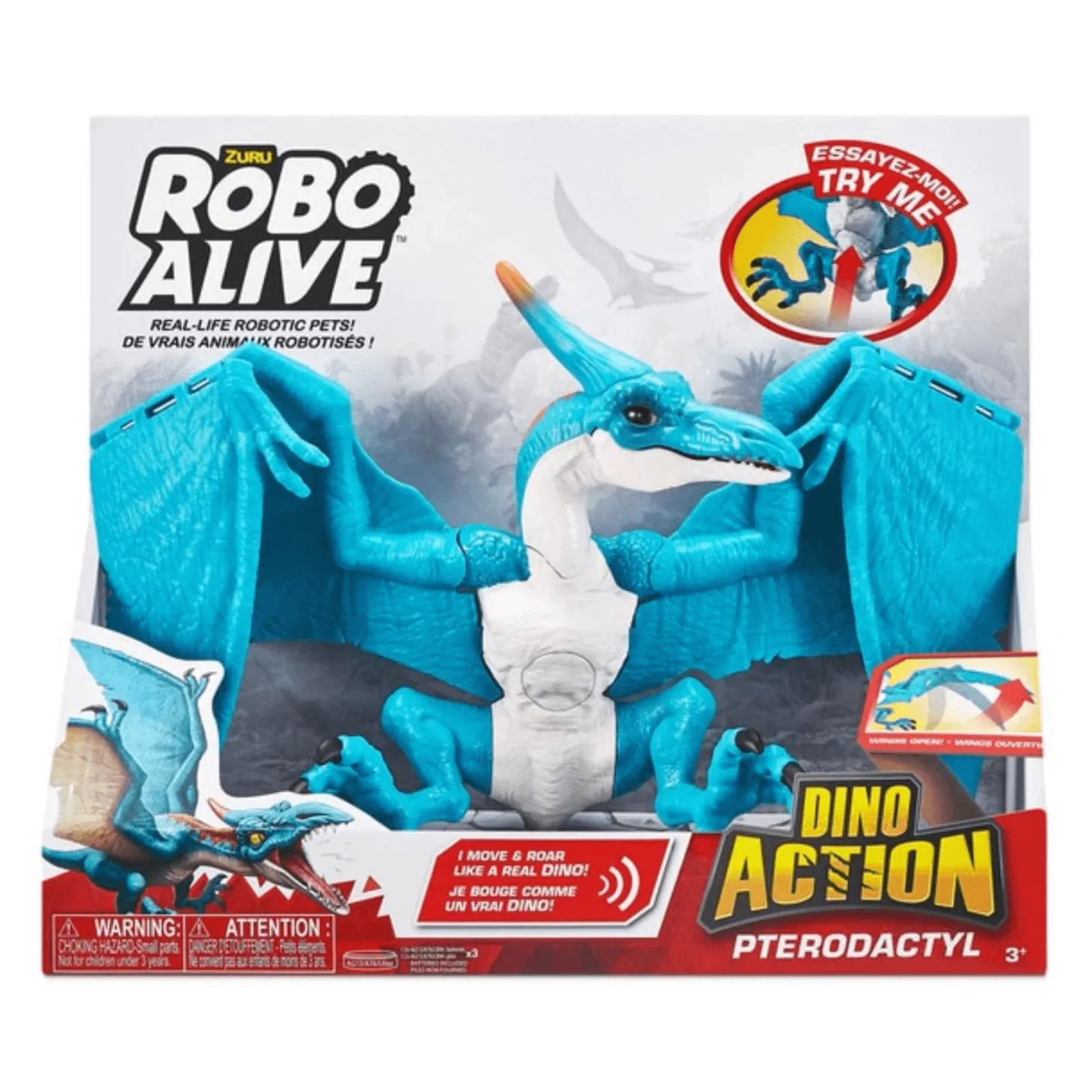 Pterodáctilo Robo Alive Dino Action
