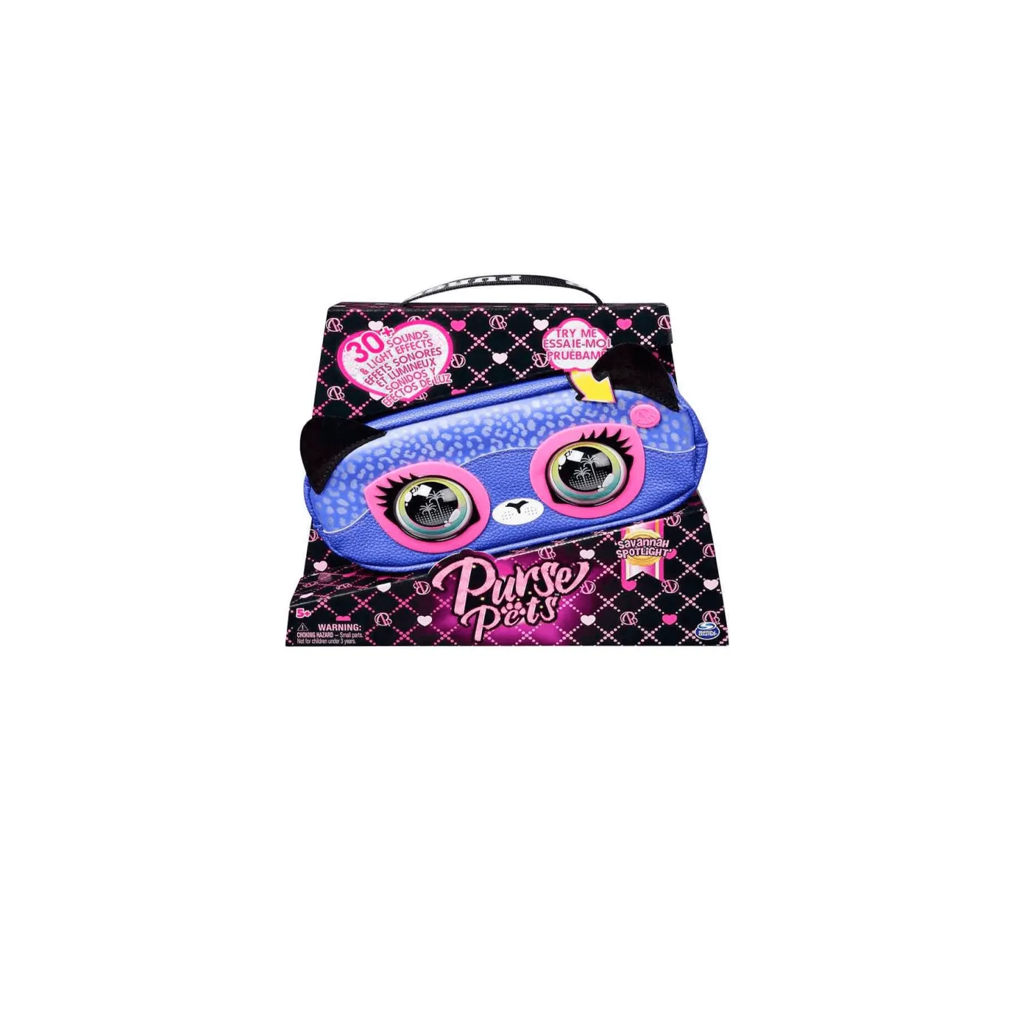 Purse Pets - Riñonera Interactiva Cheetah Savannah Spotlight